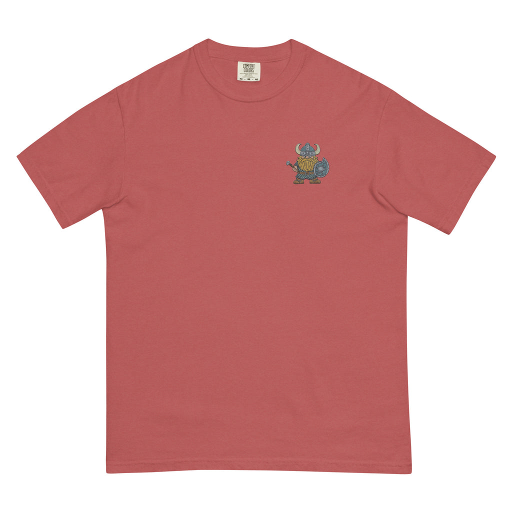 Viking Gnome Embroidered T-Shirt